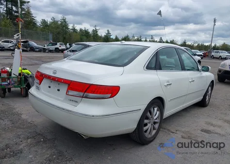 2008 Hyundai Azera Limited from USA, damaged, VIN KMHFC46F08A257052
